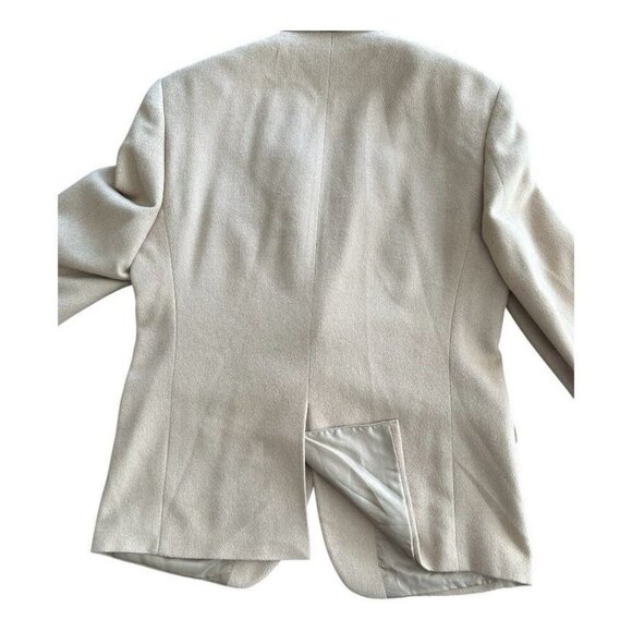 Lauren Ralph Lauren 100% Camel Hair Blazer Sports Coat Men’s Tan 42R Two Button - Picture 4 of 6